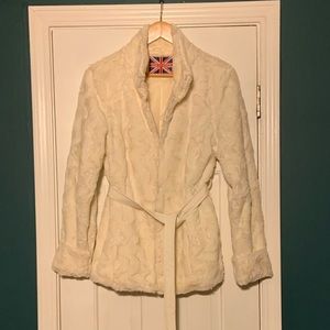 Faux fur jacket